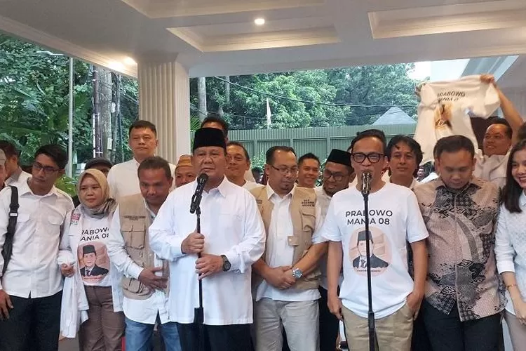Terima Noel Relawan Joman di Kediaman Kertanegara: Prabowo Subianto Siap Bikin Indonesia Semakin Kuat (Source/iNews.id)