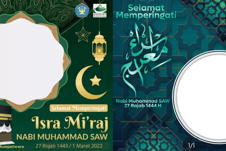 Link Twibbon Isra Miraj Paling Menarik Siap Pakai Cocok Jadi Status Ig Wa Fb Ayo Bandung