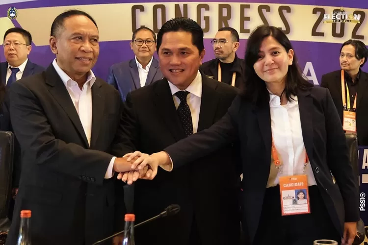Hasil KLB PSSI 2023, dari Ketua Umum Erick Thohir, Wakil Ketua Ratu Tisha hingga Exco PSSI (Tangkapan layar Instagram/@pssi)