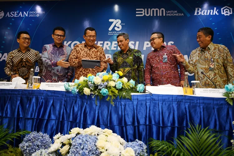 Konferensi Pers Kinerja Bank BTN per 31 Desember 2022 di Jakarta, Kamis 16 Februari 2023. (ayopontianak.com/dok. Bank BTN)