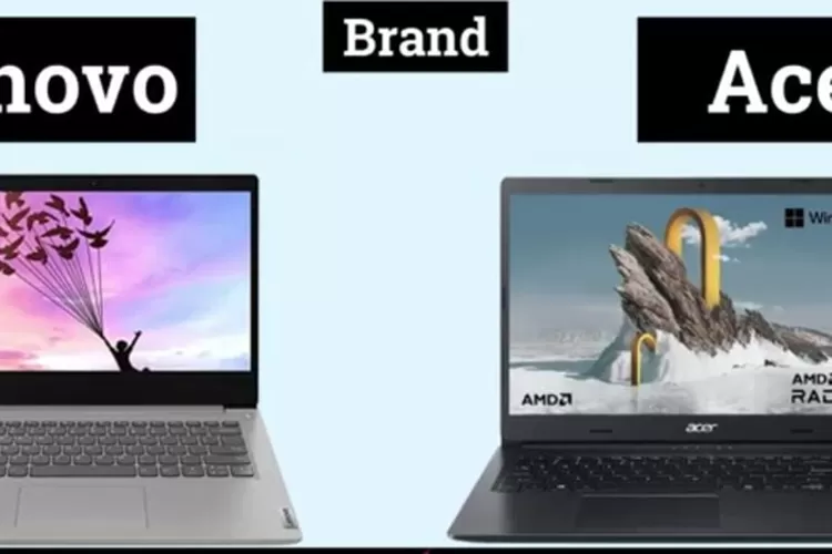 Adu Prosesor laptop Lenovo Ideapad Slim 1 Vs Acer Aspire 5 harga Rp 6 jutaan, Intel Atau AMD? (Ist)