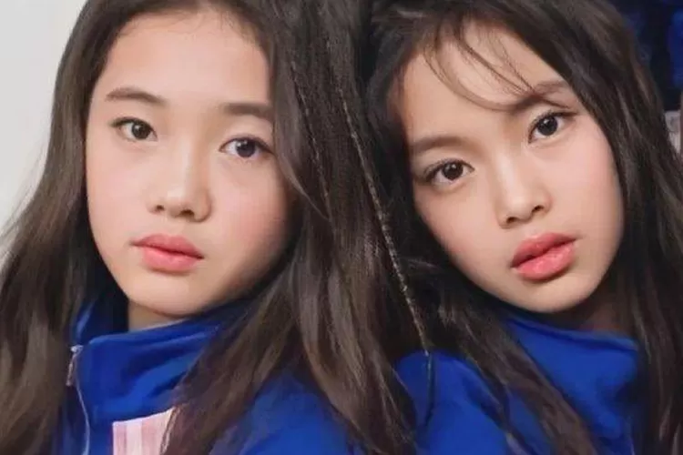 Rora BABYMONSTER dan Hyein NewJeans (Naver News)