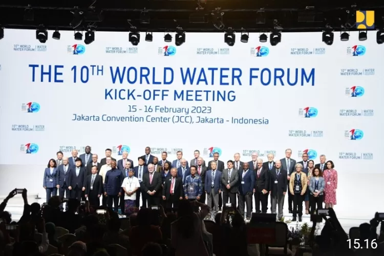 Pemerintah Indonesia, World Water Council  (WWC), dan United Nations Educational, Scientific and Cultural Organization (UNESCO) menandatangani nota kesepahaman atau letter of intent (LoT) 