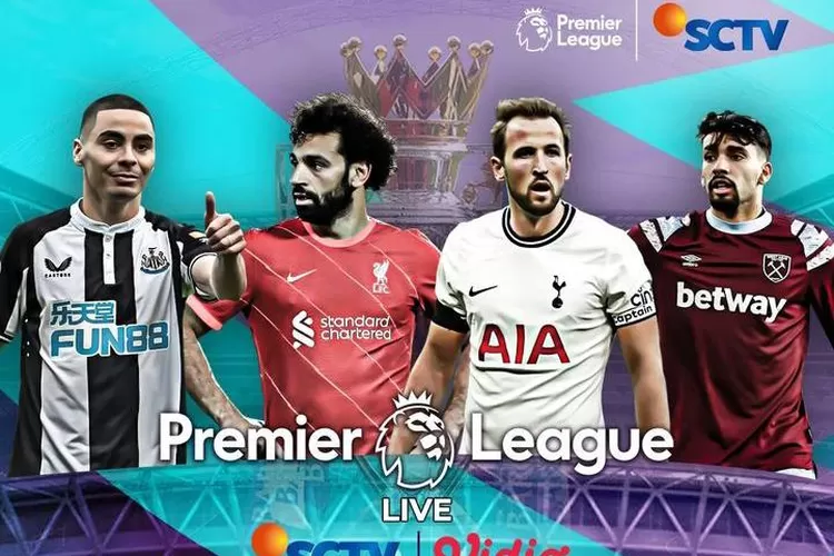 Jadwal Liga Inggris Tottenham vs West Ham di SCTV malam ini 19 Februari 2023. (Instagram.com/@sctv.sport)