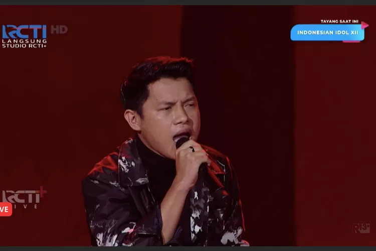 Lirik Lagu Aku Memilih Setia dari Rony Indonesian Idol Spekta 3 ( Tangkapan Layar RCTI plus )