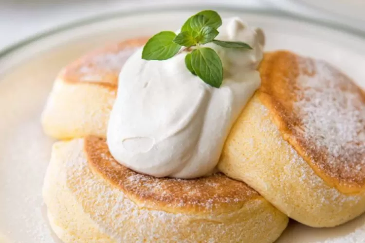 Resep Japanese souffle pancake. Foto/Instagram (Foto/Instagram)