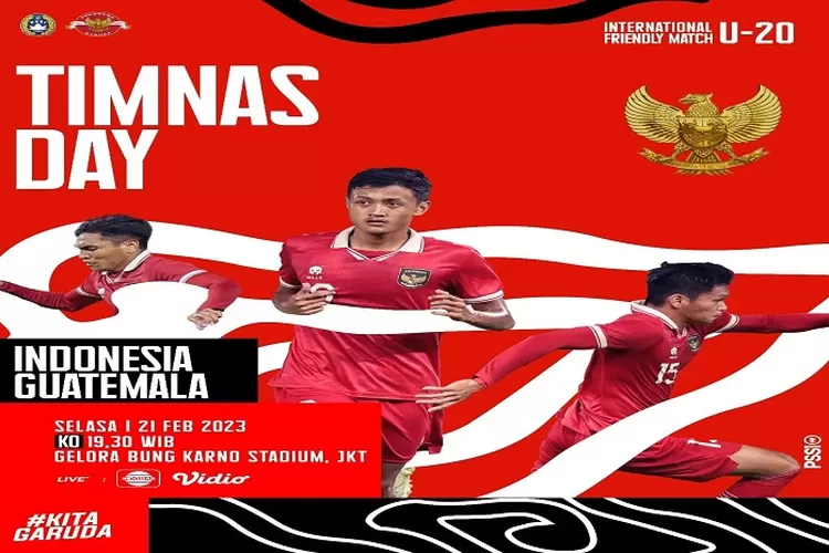 Link Nonton Live Streaming Timnas Indonesia U20 vs Guatemala di Laga Persahabatan Hari Ini, Performa Tim Tanggal 21 Februari 2023 Pukul 19.30 WIB (www.instagram.com/@pssi)