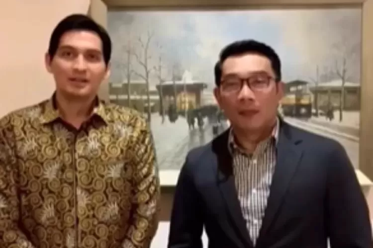 Gubernur Jawa Barat, Ridwan Kamil bersama Wabup Indramayu Lucky Hakim akhirnya bertemu. (Instagram @ridwankamil)