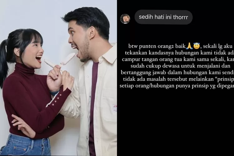 Terungkap! Bukan Karena Restu Orang Tua, Thariq Halilintar Ungkap Alasan Putus dengan Fuji (Gorajuara.com/dok: Instagram @thariqhalilintar)