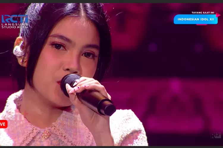 Lirik Lagu Kali Kedua yang Dibawakan Syarla Indonesian Idol 2023 (Foto: Tangkapan Layar RCTI Plus)