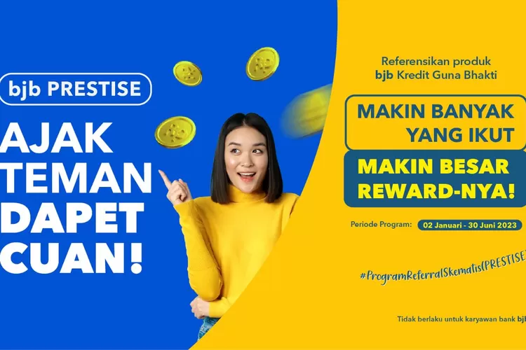 Ajak Teman Dapat Cuan Sampai Dengan Rp350 Ribu (BJB)