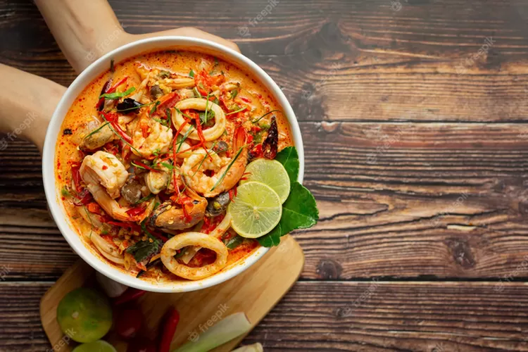 Resep Tomyam Seafood Khas Thailand yang Lezat dan Segar, Cocok Jadi Menu Buka Puasa