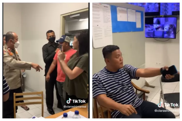 Akhirnya Debt Collector yang mengambil mobil Clara Shintan hingga memaki polisi tertangkap di kampung halamannya Maluku (TikTok/@clarashintareal)