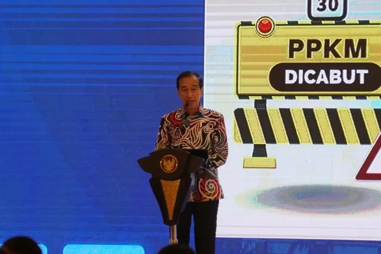 Jokowi mint masyarakat daerah untuk melakukan hilirisasi pada sektor pertanian dan perikanan. (BPMI Setpres/Laily Rachev)
