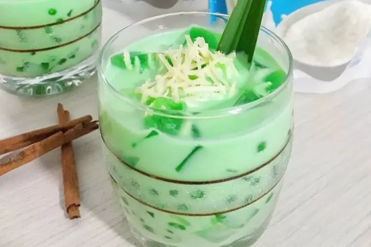 Buko Pandan (Instagram @aneka.resep.dessert)