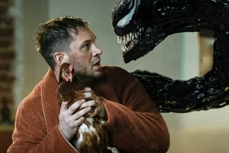Tom Hardy pemeran utama pada film Venom 3 (Twitter @mcucomfort)