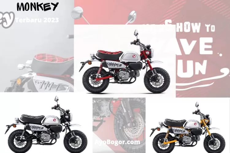PT AHM Riliskan Motor Sport Monkey Terbaru 2023, Harga Drastis Fitur Manis