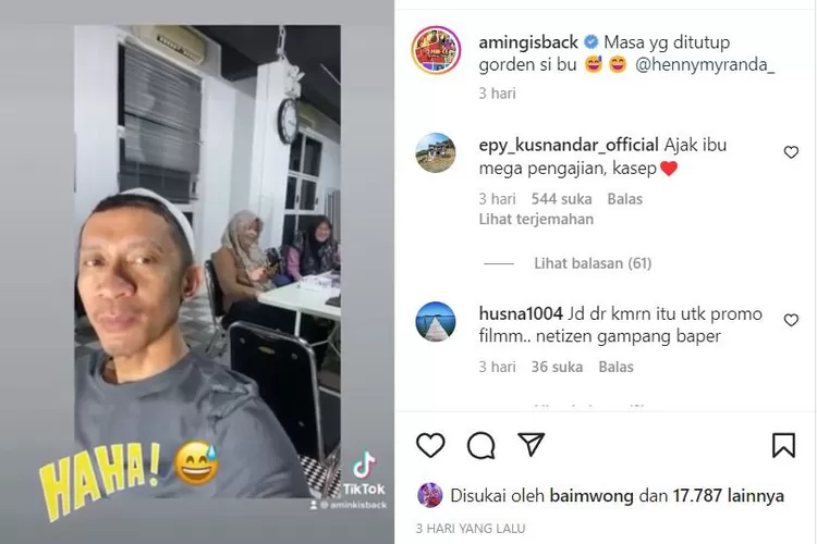 Telah Hijrah, Aming Minta Didoakan Agar Tetep Istiqomah