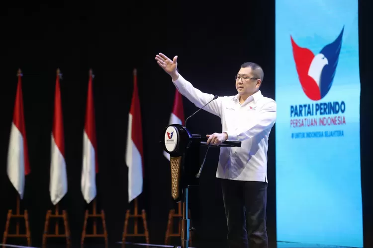 Ketua Umum DPP Partai Persatuan Indonesia (Perindo) Hary Tanoesoedibjo (HT)