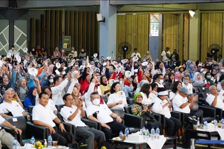 Universitas Indonesia (UI) menutup rangkaian Dies Natalis ke-73 lewat acara luring yang diselenggarakan di Balairung UI, Kampus Depok, Jawa Barat, Kamis (23/2) (UI FOR RADAR DEPOK)