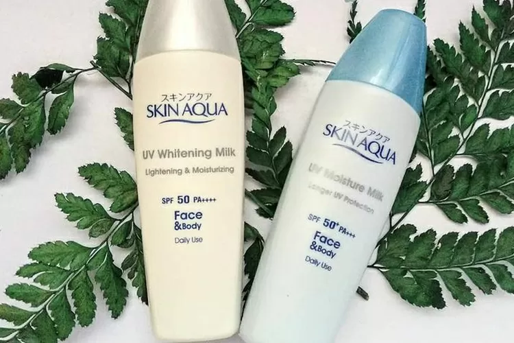 Review Battle Sunscreen Skin Aqua UV Whitening Milk Vs Skin Aqua