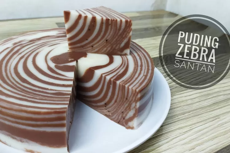 Resep Puding Zebra Santan, Takjil Kesukaan Si Kecil yang Sedang Belajar Berpuasa