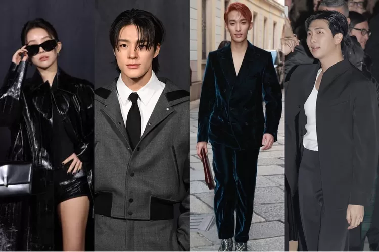 Soyeon (G)I-DLE hingga RM BTS hadiri Milan Fahsion Week (Twitter @npomvtt)