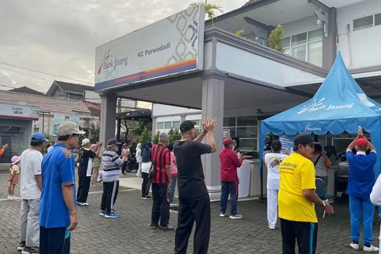 Puluhan Nasabah Bank Jateng Purwodadi Sedang Rasakan Manfaat DPLK Setia