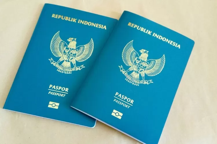 ilustrasi paspor indonesia