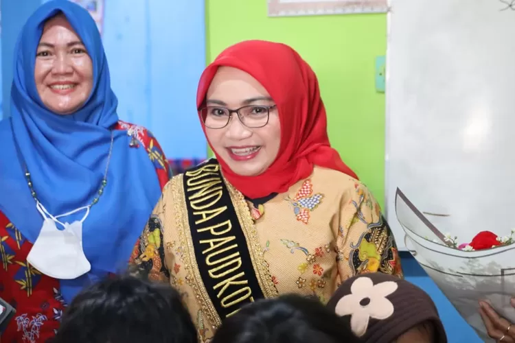 Bunda PAUD Kota Bekasi Wiwiek Hargono Tri Adhianto. ((Humas Pemkot Bekasi))