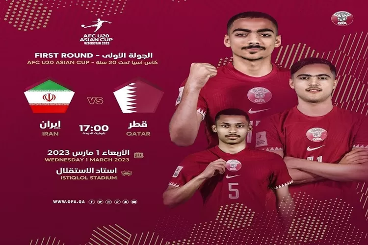 Piala Asia U20 2023 Grup B Prediksi Skor Timnas Qatar U20 vs Iran U20 dan Performa Tim di 4 Laga Terakhirnya (www.instagram.com/@qfa)