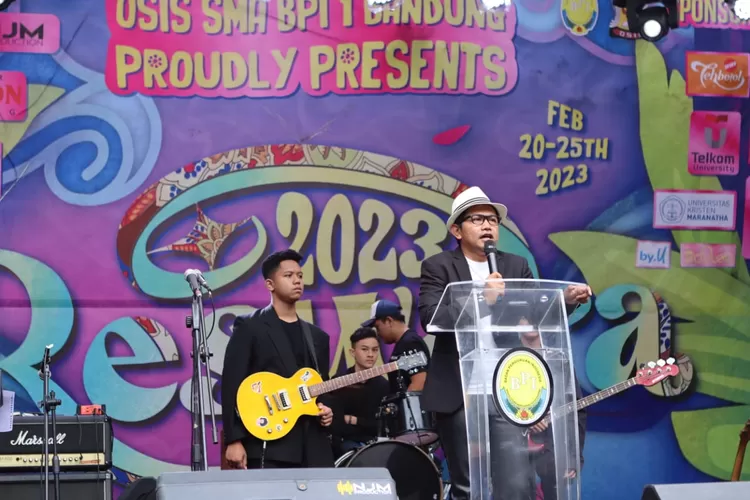 Dr. Firman Oktora, M.Pd, Mebuka Acara Secara Resmi (GoraJuara.com/dok AKSI)