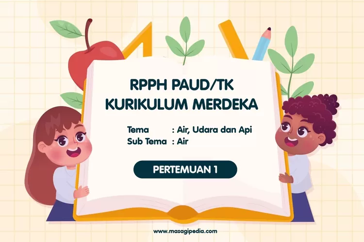 Contoh RPPH PAUD Kurikulum Merdeka Semester 2 Tema Air, Udara Dan Api ...