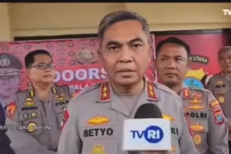 Debt Colector di Sulawesi Utara diseriusi pihak Kepolisian Polda Sulut ( tiktok @tvrisulut)