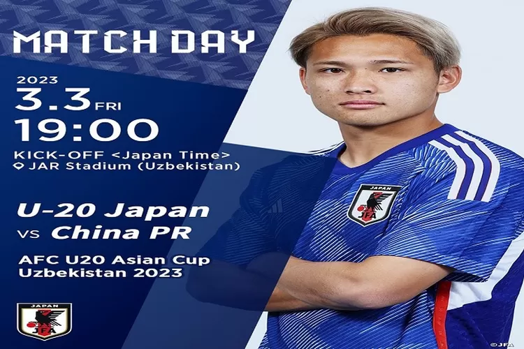 Link Nonton Live Streaming Gratis Timnas Jepang U20 vs China di Piala Asia U20 2023 Jangan Kelewatan (www.instagram.com/@japanfootballassociation)