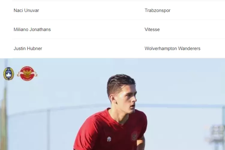Apakah Justin Hubner masih bisa dinaturalisasi oleh Indonesia, meski telah dipanggil timnas Belanda (SC/Onsoranje.nl)