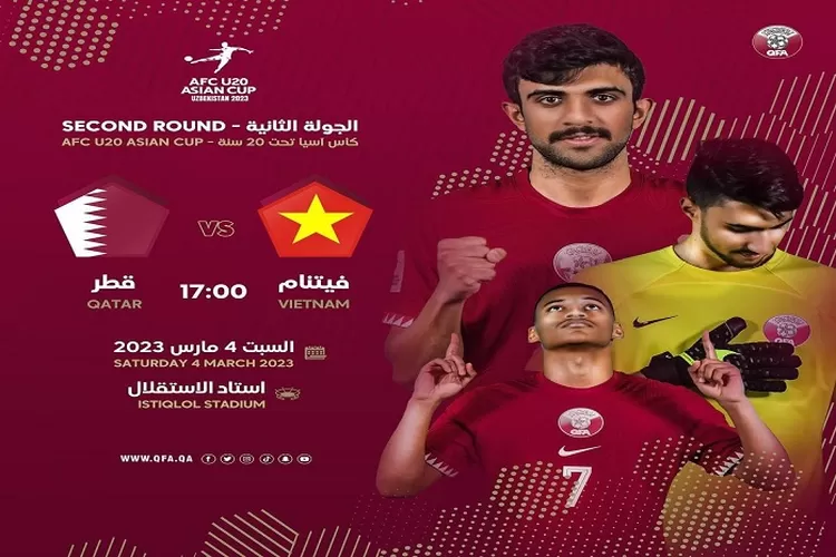 Timnas Qatar U20 vs Vietnam U20 Prediksi Skor Piala Asia 2022 2023 Tanggal 4 Maret 2023 dan Head to Head (www.instagram.com/@qfa)