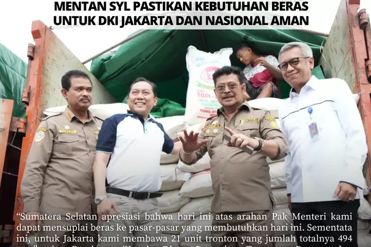 Menteri Pertanian  (https://tanamanpangan.pertanian.go.id/detil-konten/berita/415)