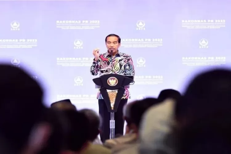 Presiden Jokowi menetang vonis PN Jakpus yang menunda Pemilu 2024.  (Instagram @jokowi)