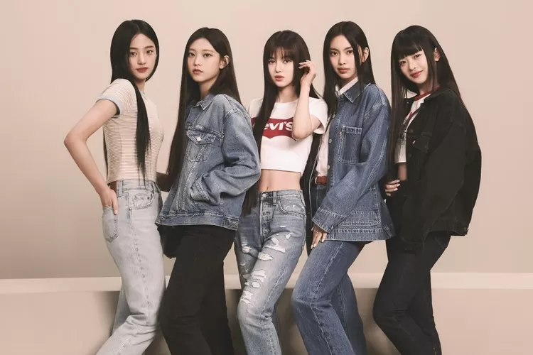 NewJeans jadi global ambassador Levi's (Twitter @newjeans_loop)