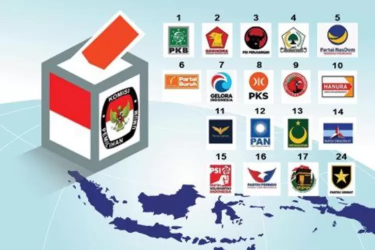 Bocoran pemilu akan menggunakan sistem coblos partai melalui keputusan MK (Dok Sindonews (Ilustrasi Pemilu))