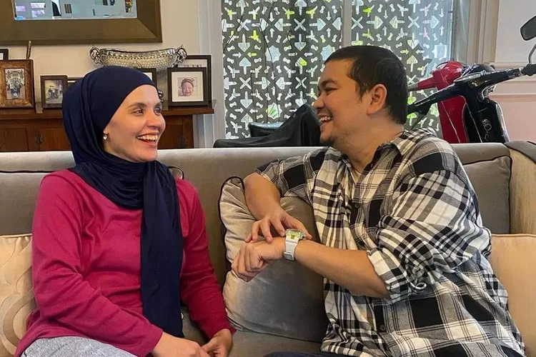 Aldila Jelita dan  Indra Bekti.