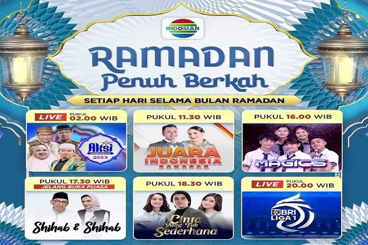 Jadwal Tayang 6 Program Acara TV Terbaru Tayang Bulan Ramadhan 2023 Setiap Hari di Indosiar (www.instagram.com/@indosiar)