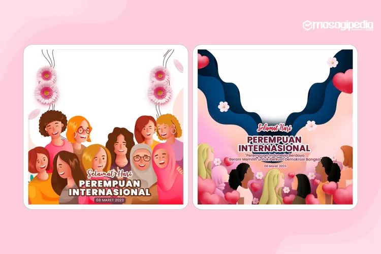 15 Twibbon Hari Wanita Internasional 2023 Desain Elegan, Keren Dan ...