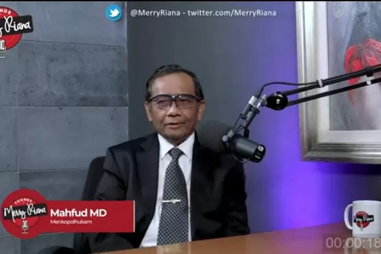 Mahfud MD ditanya bila menjadi Cawapres salah satu tokoh