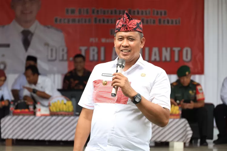 Plt Wali Kota Bekasi Tri Adhianto (Humas Pemkot Bekasi)