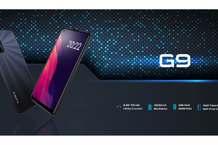Luna G9 merupakan handphone yang cukup menarik dengan fitur-fitur yang memadai dan dibandrol dengan harga yang terjangkau (dok luna.id)