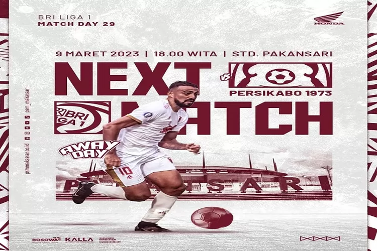 Persikabo 1973 vs PSM Makassar BRI Liga 1 2022 2023 Hadapi Lawan Berat H2H dan Performa Tim (www.instagram.com/@psm_makassar)