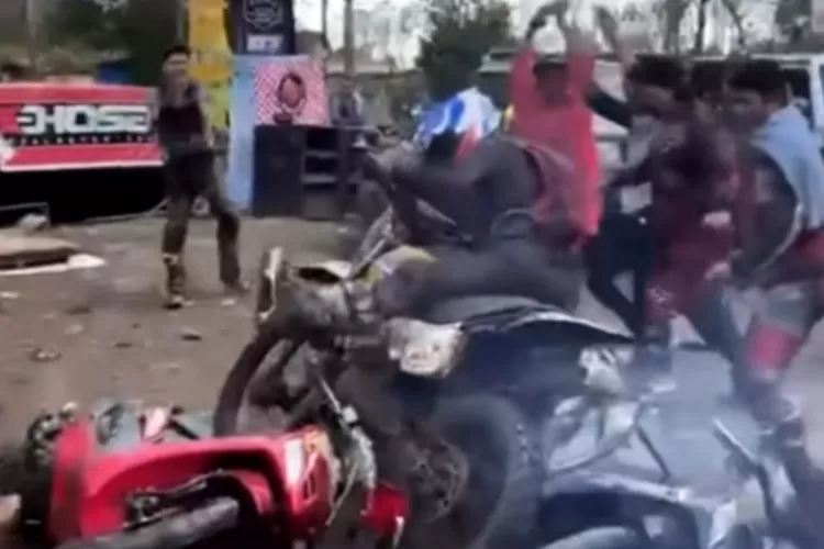 Peristiwa bakar motor hingga Edelweiss Rawa hancur terjadi usai event trail Ranca Upas (Instagram/@infojawabarat)