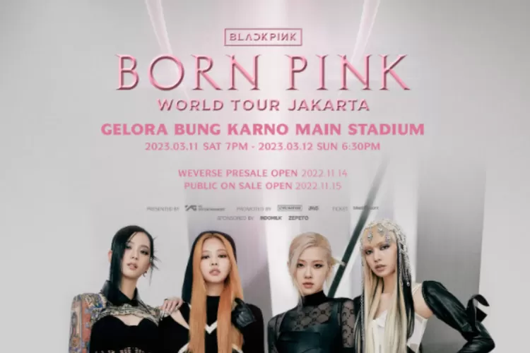 BLACKPINK gelar konser di SUGBK Jakarta, segini harga dan cara penukaran tiketnya. (tiket.com)